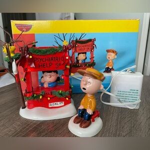 Department 56 Peanuts Christmas Spirit - 5 Cents